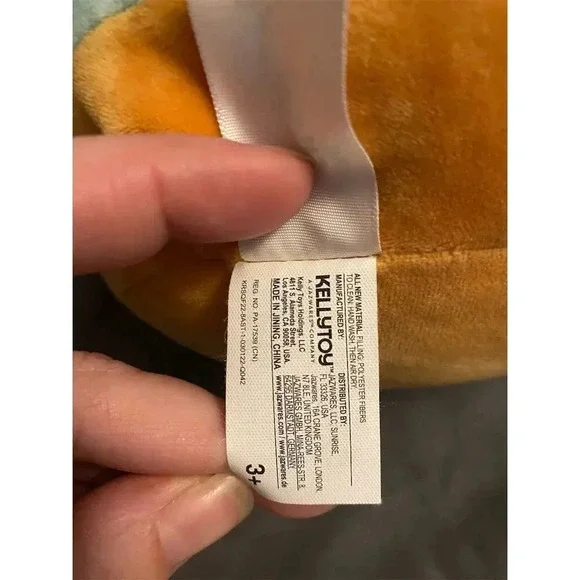 Squishmallows Antoine Peanut Butter Jar Plush Toy Small 6-14" Brown - Picture 4 of 4